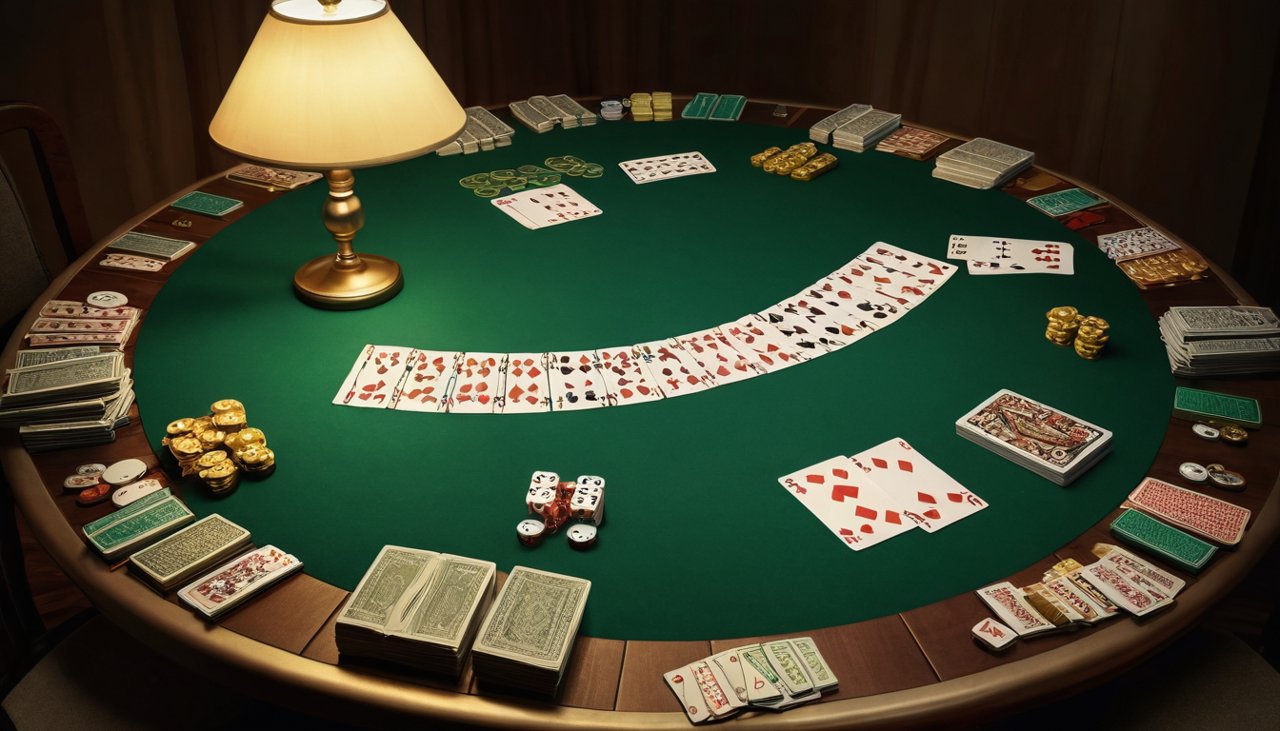 神來也 棋牌社交遊戲 風格示意圖