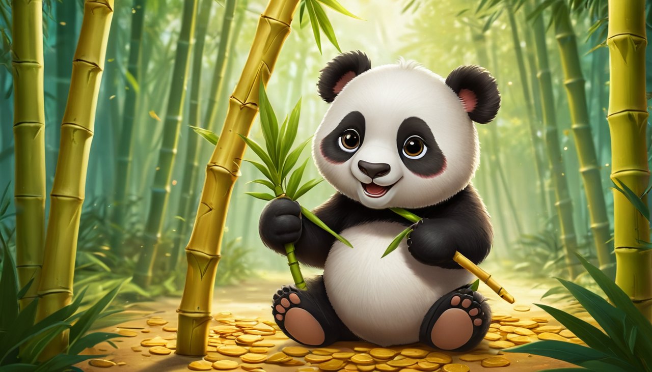 大竹子 2 Big Bamboo 2 熊貓竹林主題老虎機手遊 主題示意圖
